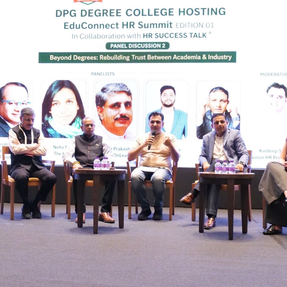 Panel at EDU Connect HR Summit, Gurugram
